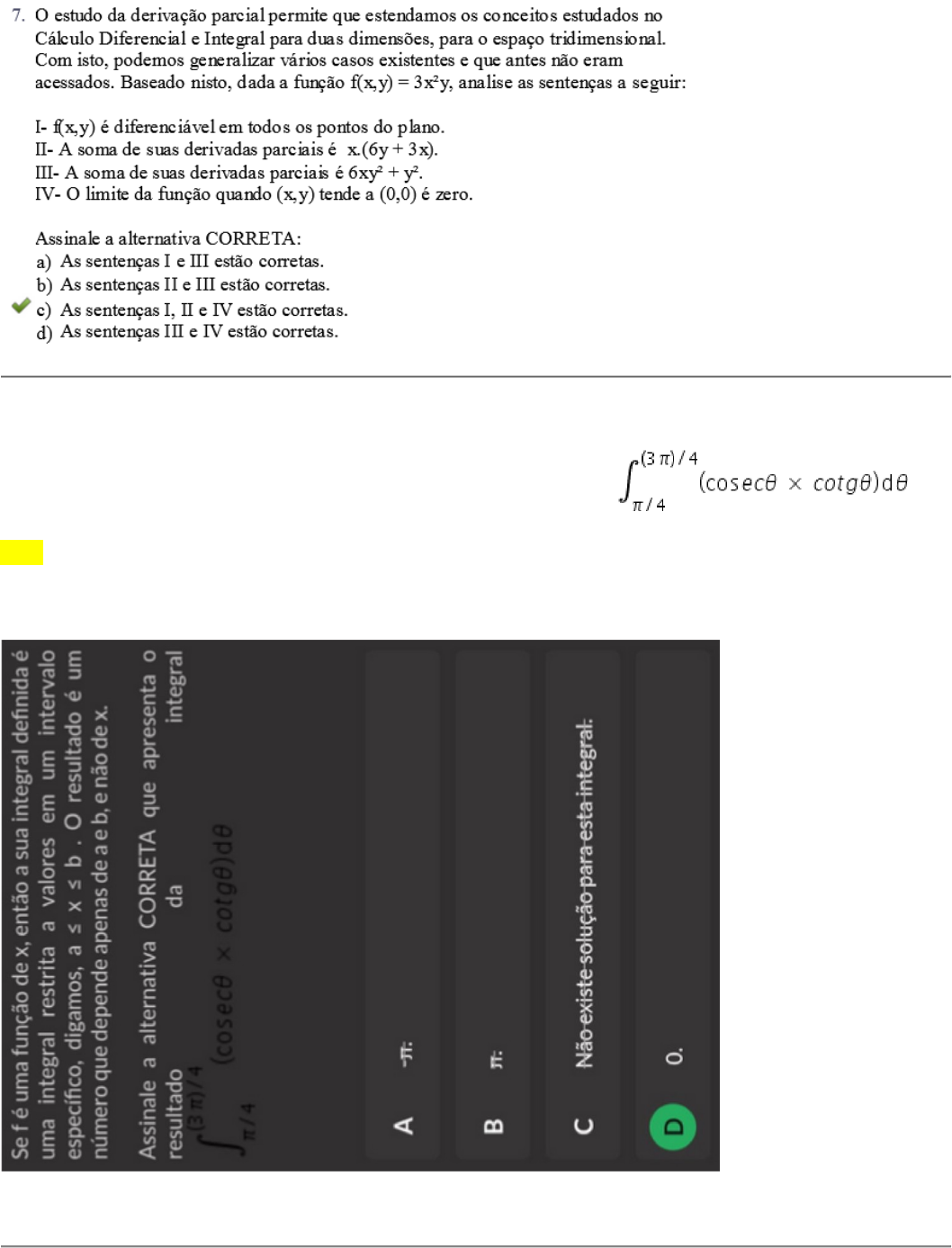 Notação para a integral definida