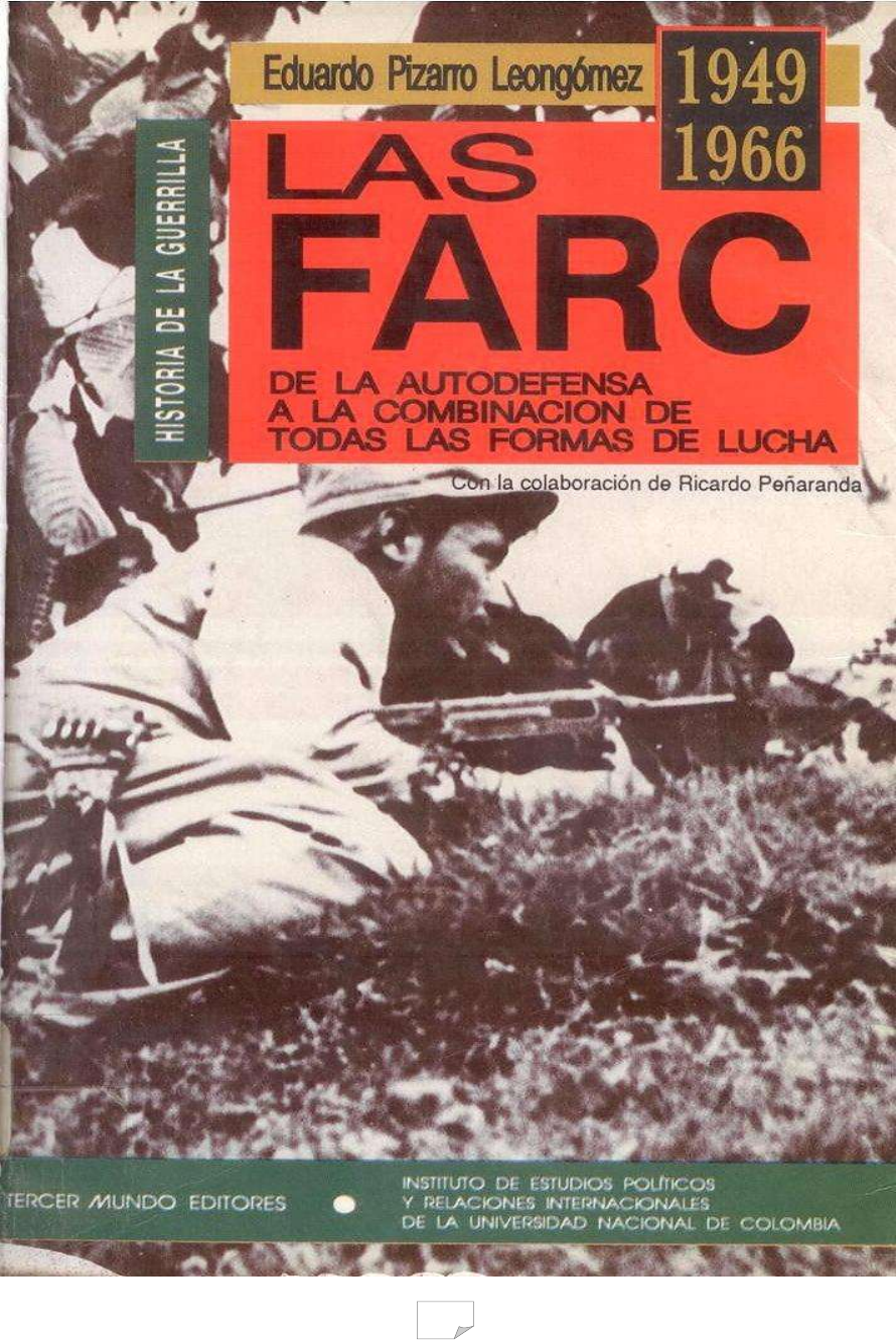 Las Farc 1949 1966 Eduardo Pizarro Leonardo Anaya Carmona