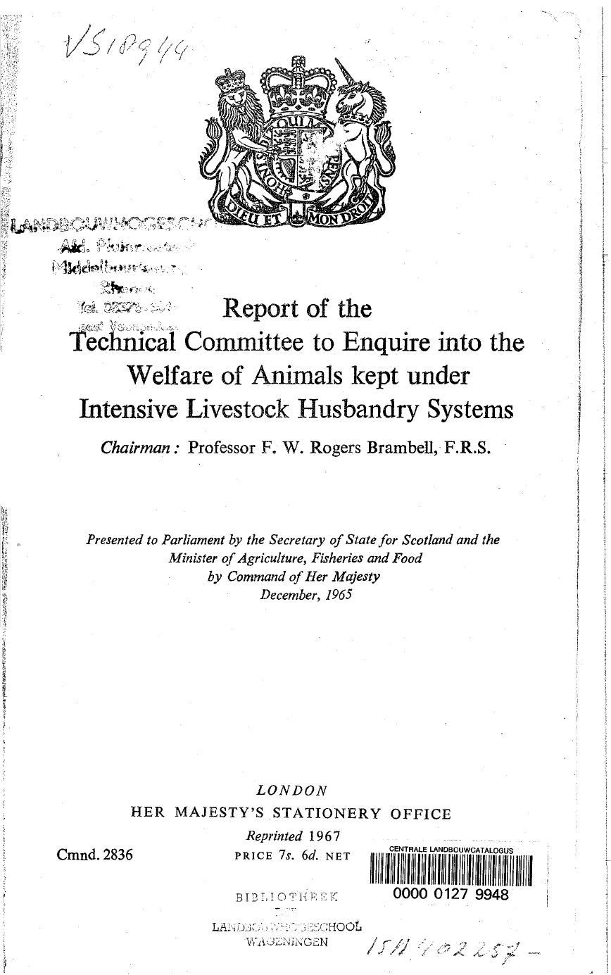 brambell report 1965 pdf