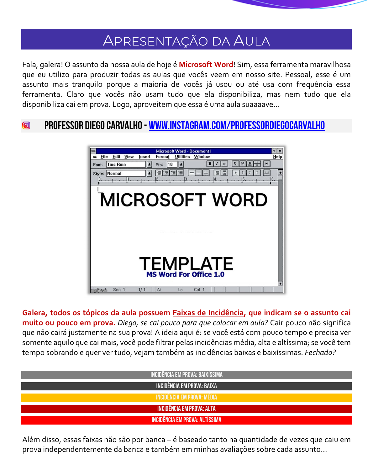 Importar Microsoft Word Online ao corpo da Página/Notícia
