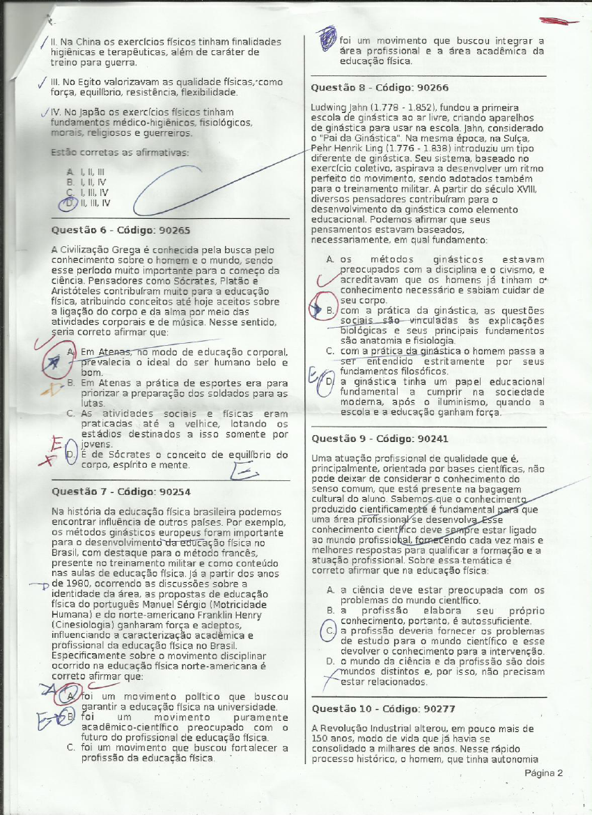 Prova de introdu o educa o f sica educa o f sica