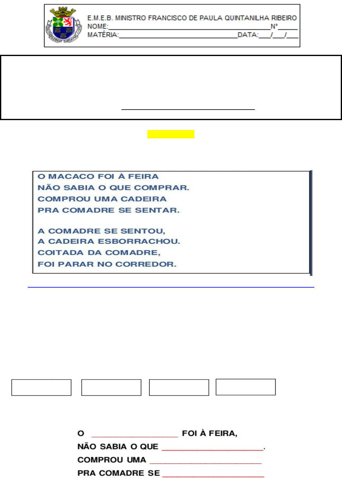 Atividade de coordenação motora: Complete e pinte o desenho - Ed. Infantil  e 1º ano - Acessaber