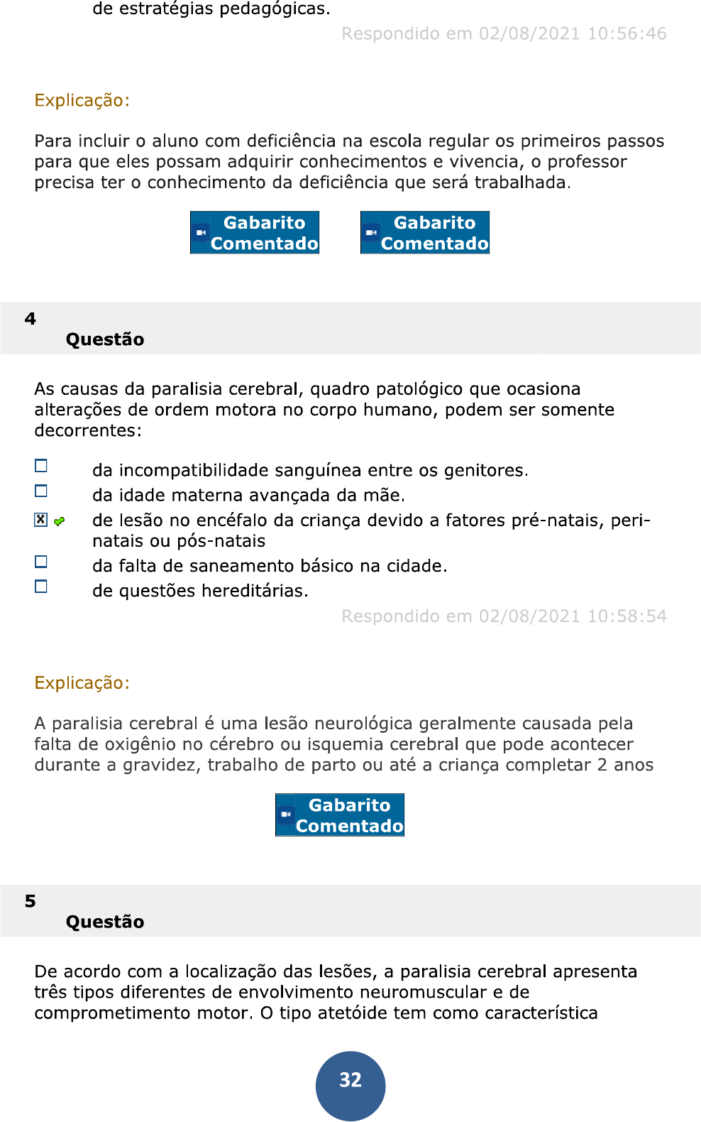 04 PROVA-EDUCAÇAO-ESPECIAL-LIÇAO-04 - Educação Inclusiva