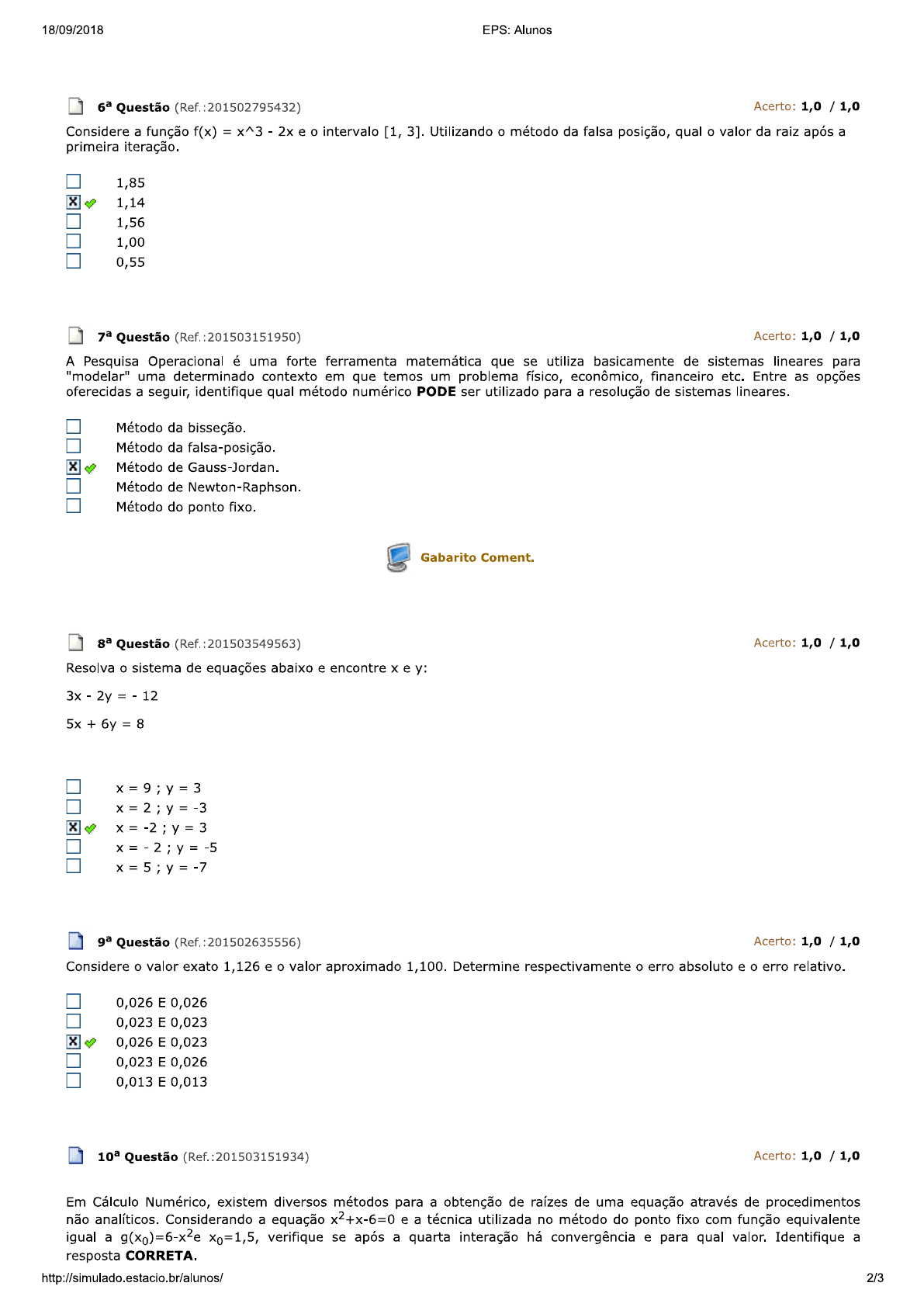 Quiz sobre o número de soluções de uma equação de segundo grau - teste de  matemática online - Solumaths