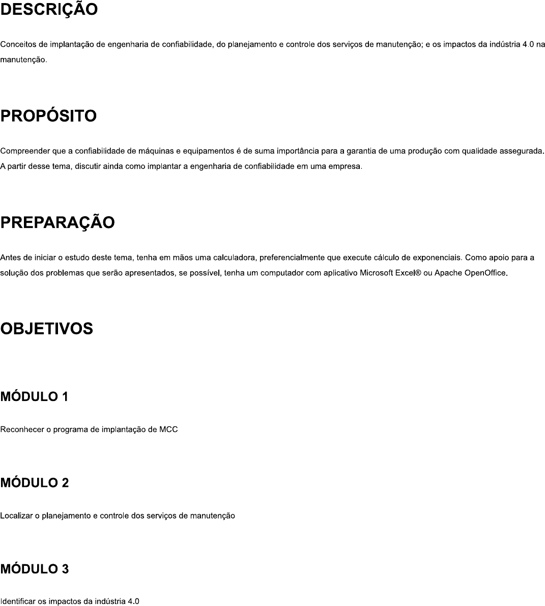 Planejador ou Engenheiro de Confiabilidade. Quem é o responsável