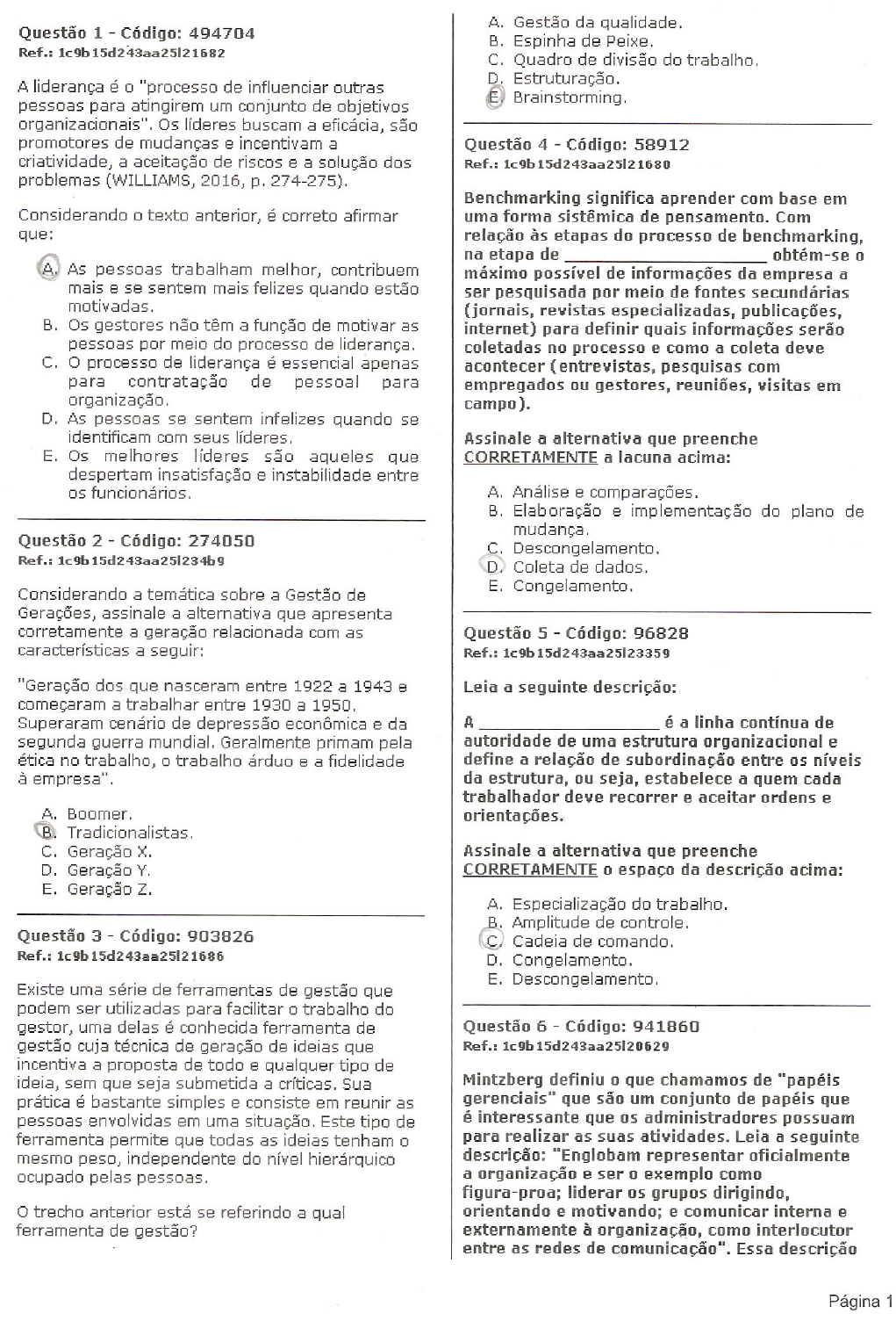 Prova De Microeconomia Unopar - RETOEDU