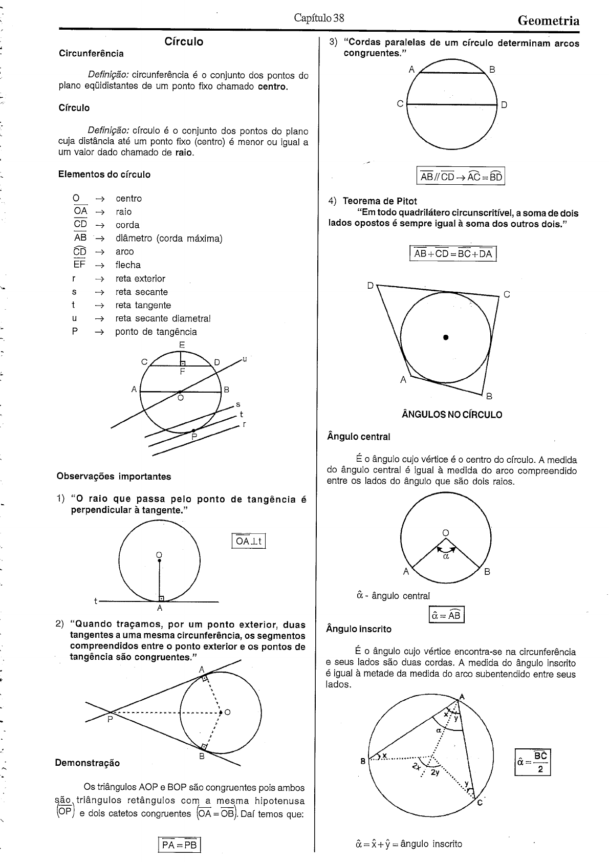 Tqm Ef Cap38 CÍrculo - Geometria