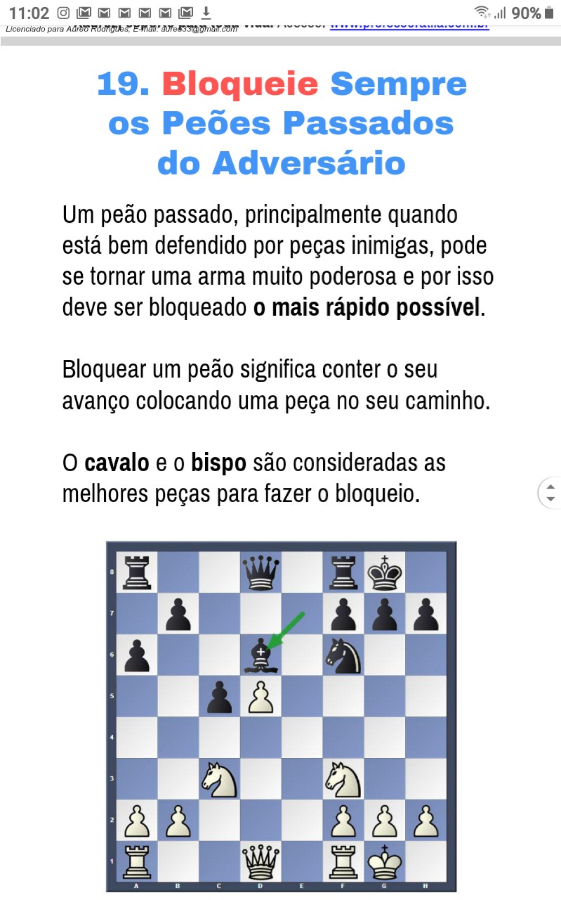 A Estrutura de Peões No Xadrez-2_1690700292330-Português, PDF, Aberturas ( xadrez)