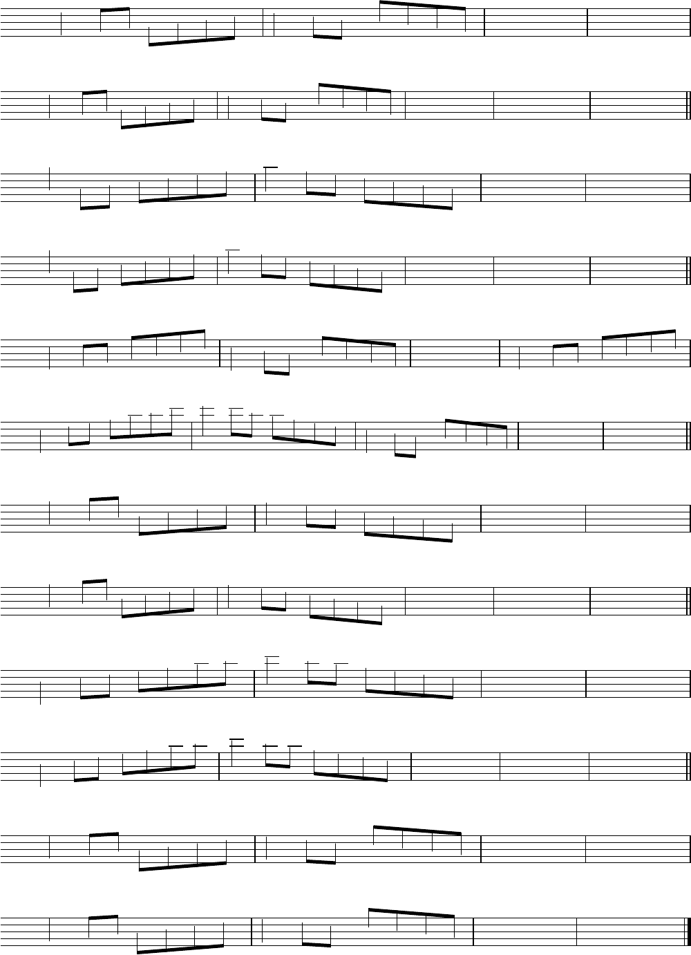 Dobrados trombone 1 - Harmonia I