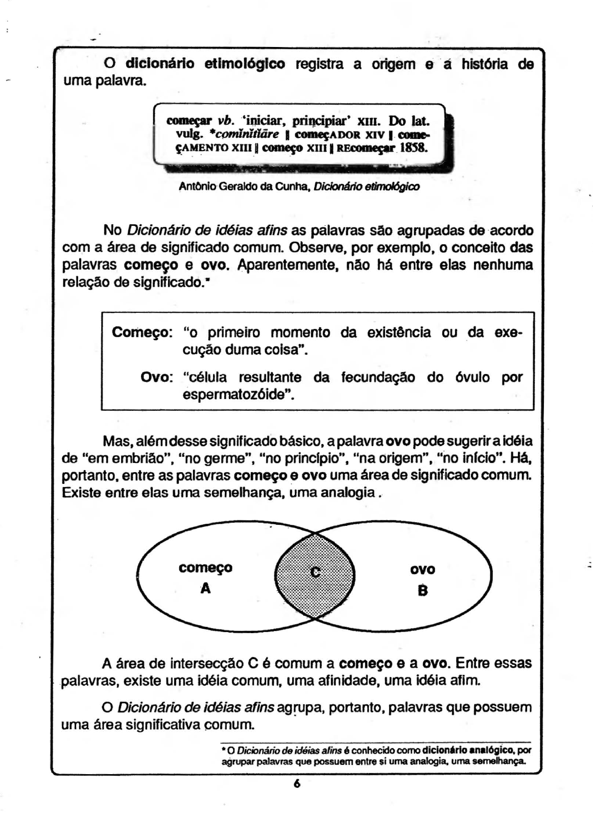 Dicionário analógico: a palavra exata para cada ideia