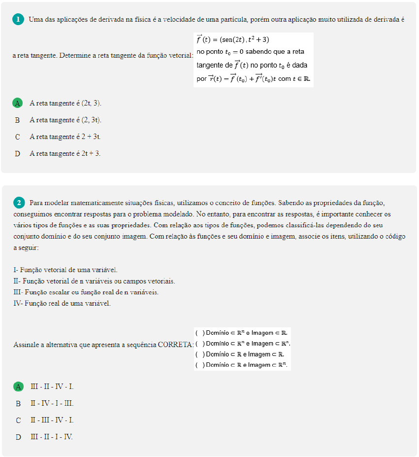 Prova 2 Calculo Diferencial E Integral III Uniasselvi - Cálculo III