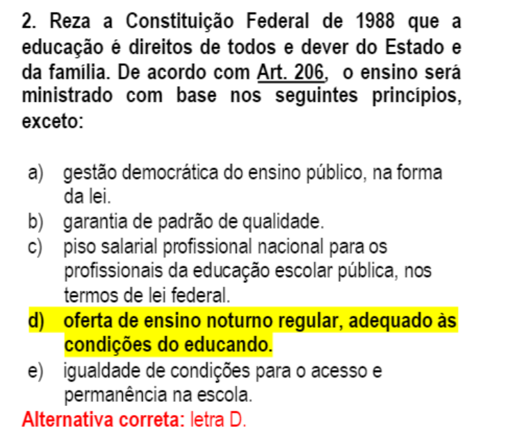 O Ensino Será Ministrado Com Base Nos Seguintes Princípios