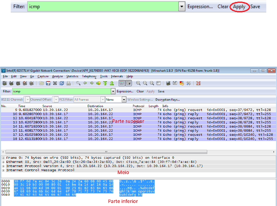 Atividade Análise Wireshark Ethernet parte 1 - Arquitetura de Redes de  Computadores