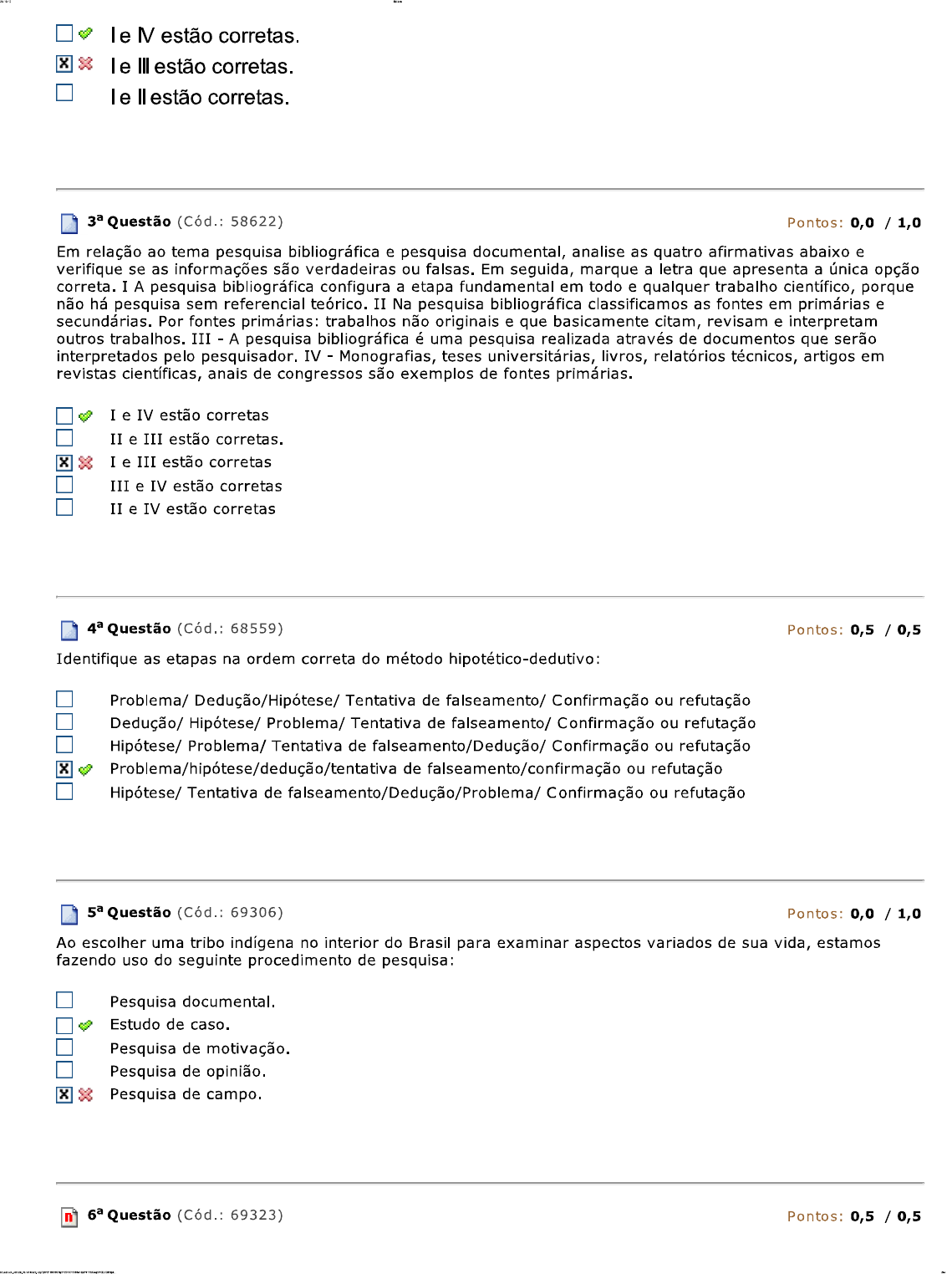 AV1 - METODOLOGIA DA PESQUISA (1) - Metodologia De Pesquisa I