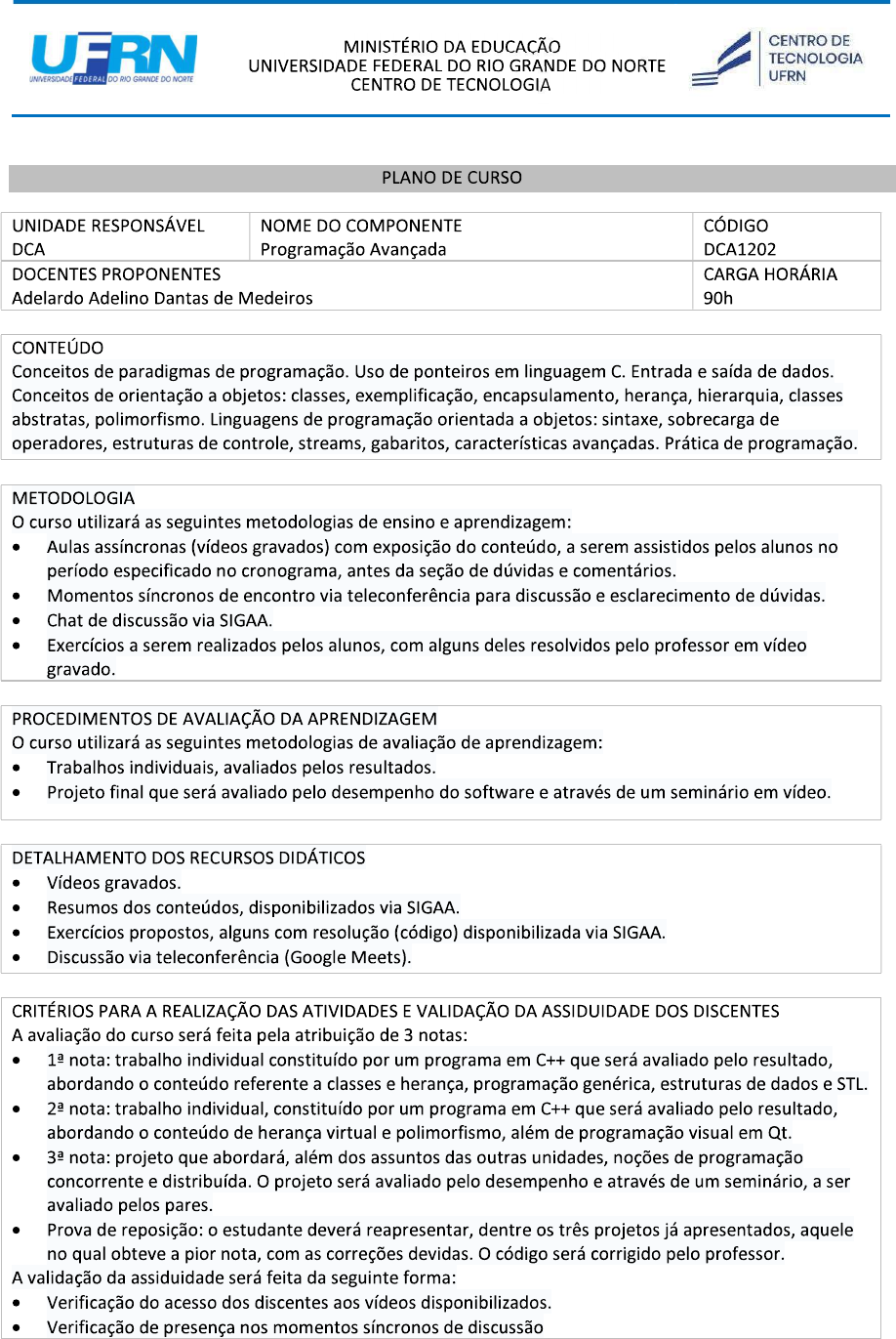 Sobrecarga de operadores  Resumo e Exercícios Resolvidos