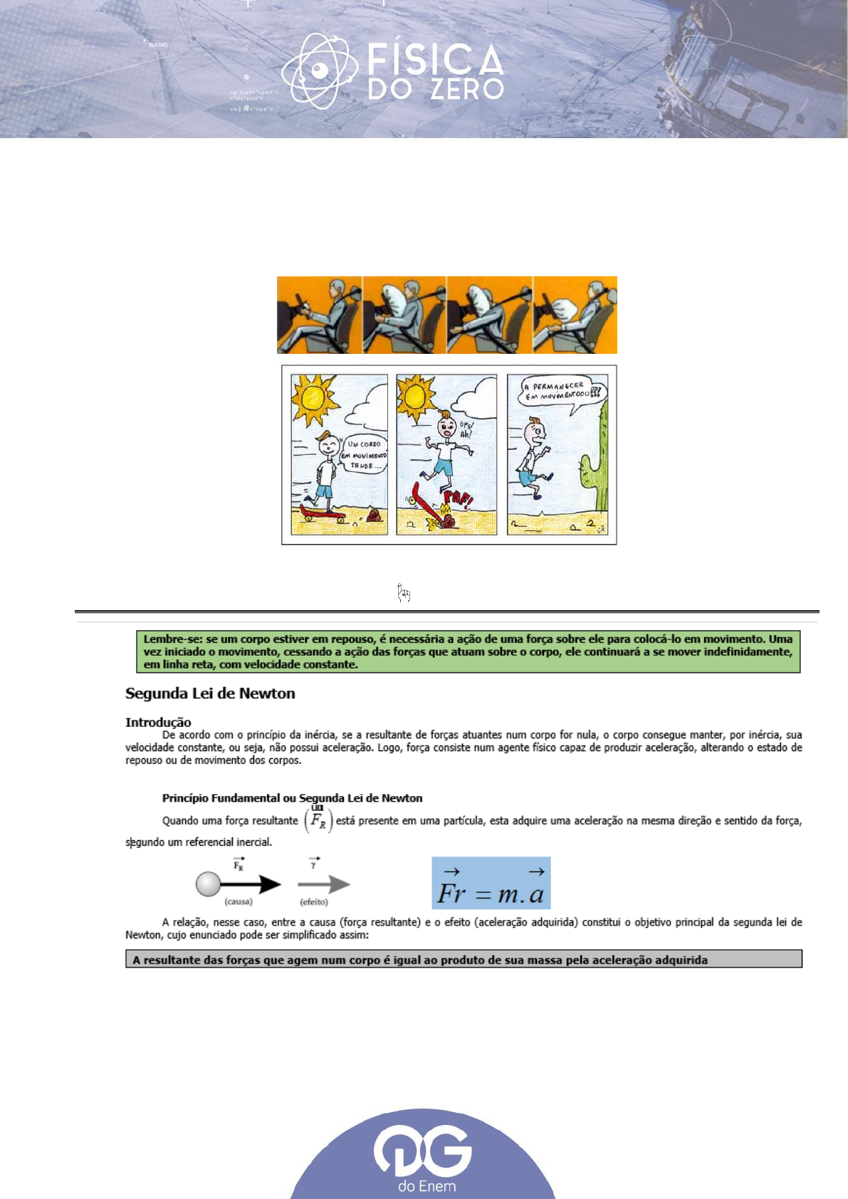 TRABALHO DE CIÊNCIAS (Velocidade Média) Leis de Newton, PDF, Leis do  Movimento de Newton