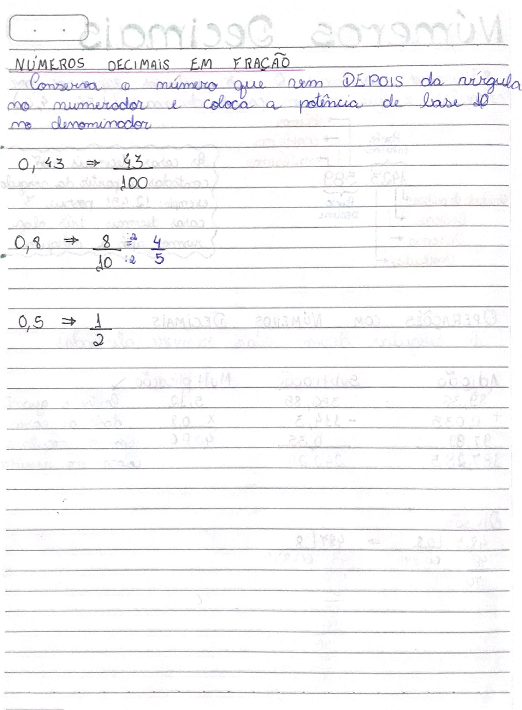 FRAÇÕES #giscomgiz #dicasdagis #matematica #matemática #matematicabasica  #matematik #estudematemática #matematicacuriosa #soudeexatas  #amorpelosnumeros, By Matemática Gis com Giz