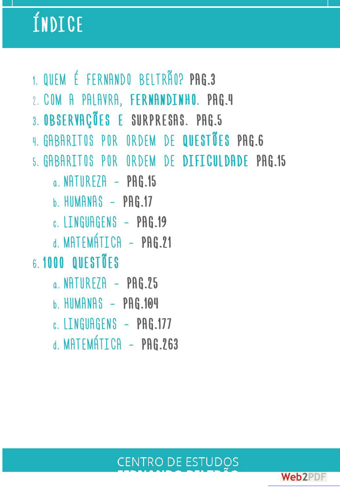 Apostila ENEM - Semana 8 by Academia Fernandinho Beltrão