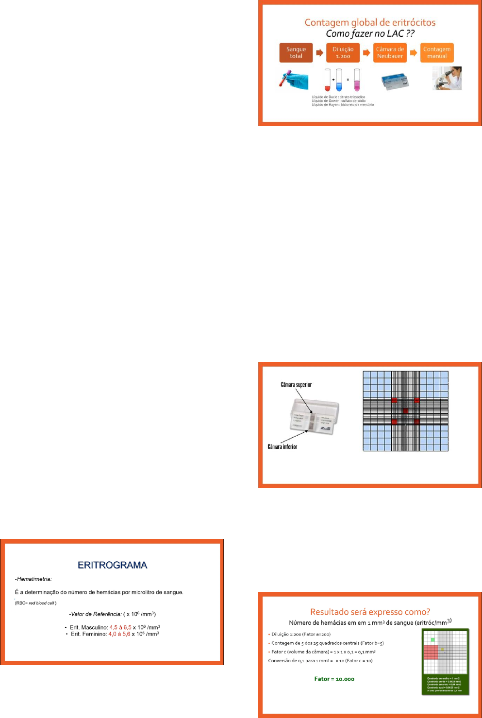 Resumo HC Aulas Hematologia Clínica Resumo HC Aulas Hematologia Clínica