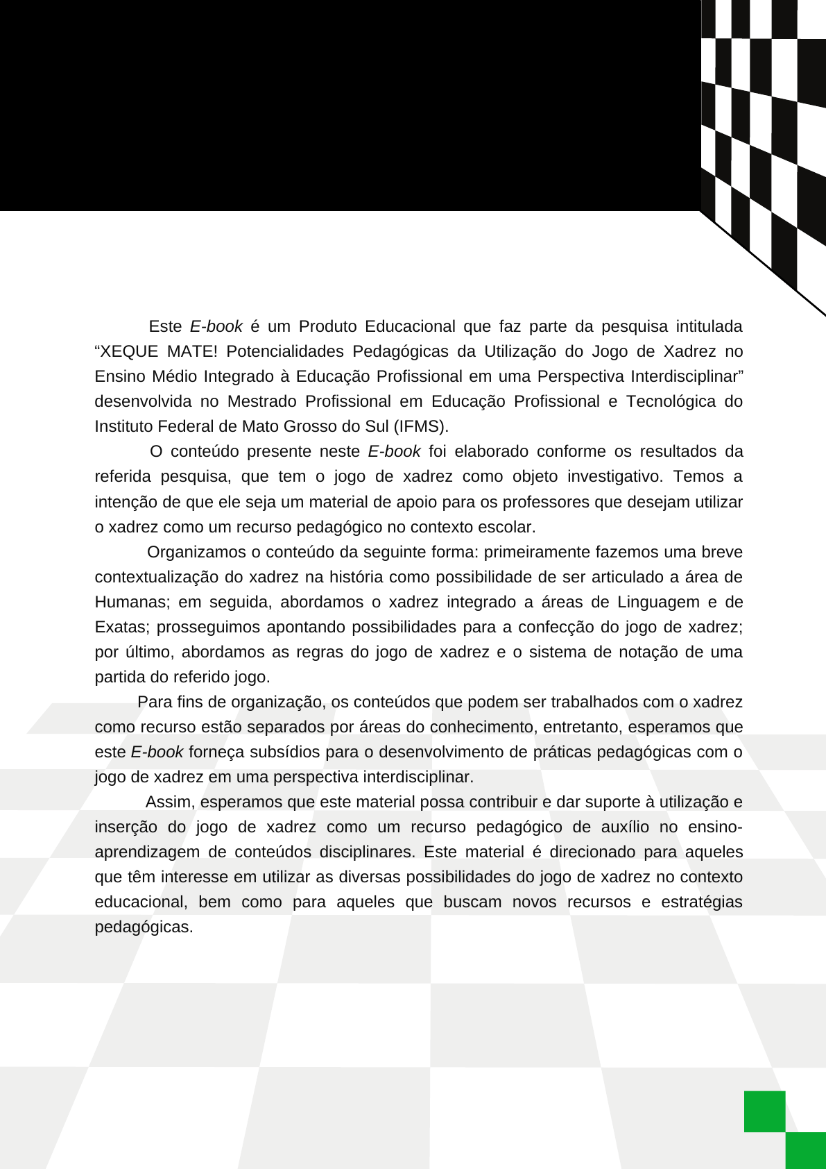 PDF) O ENSINO DA FÍSICA ATRAVÉS DE ANALOGIAS COM VARIANTES DO JOGO DE XADREZ:  POTENCIALIZADO COM REALIDADE AUMENTADA