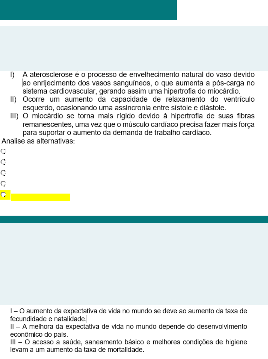 Saúde do Idoso – Quiz e Testes de Personalidade