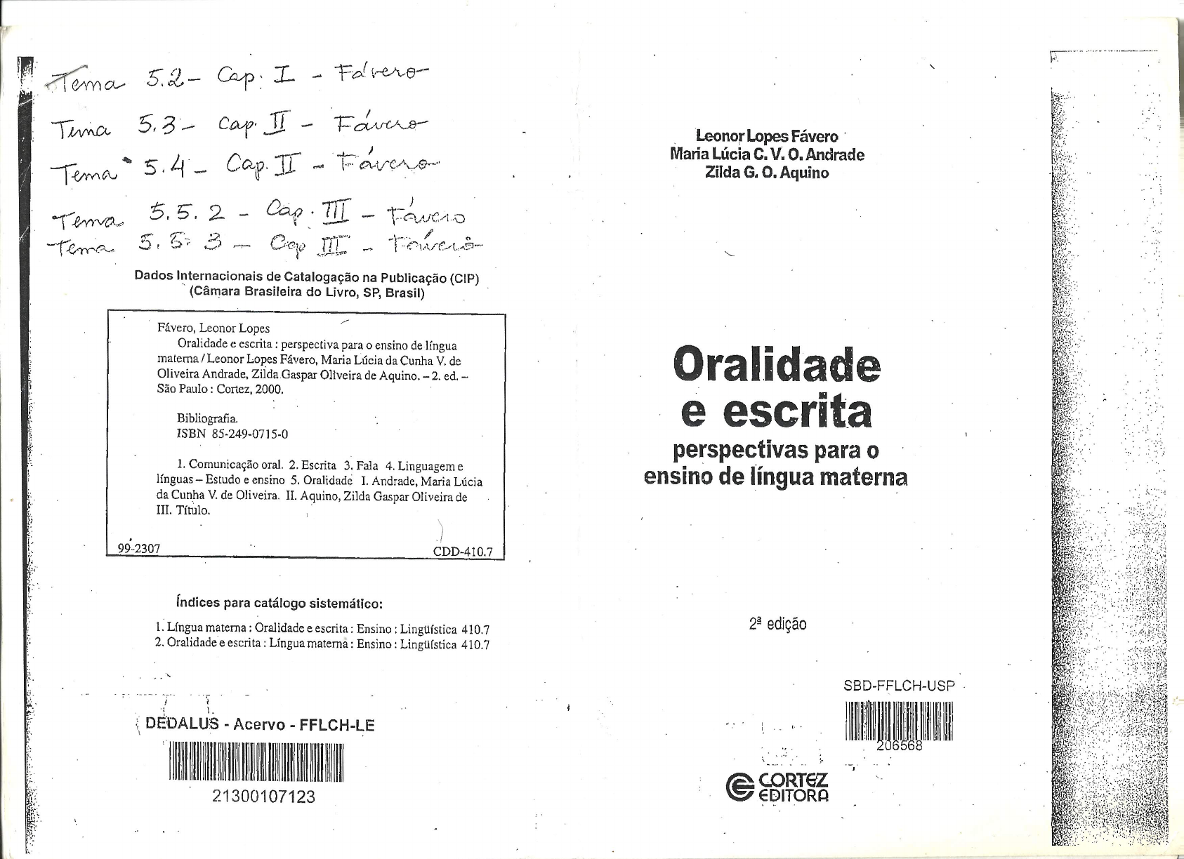 Oralidade.e.escrita - Introdução Ao Estudo Da Língua Portuguesa II