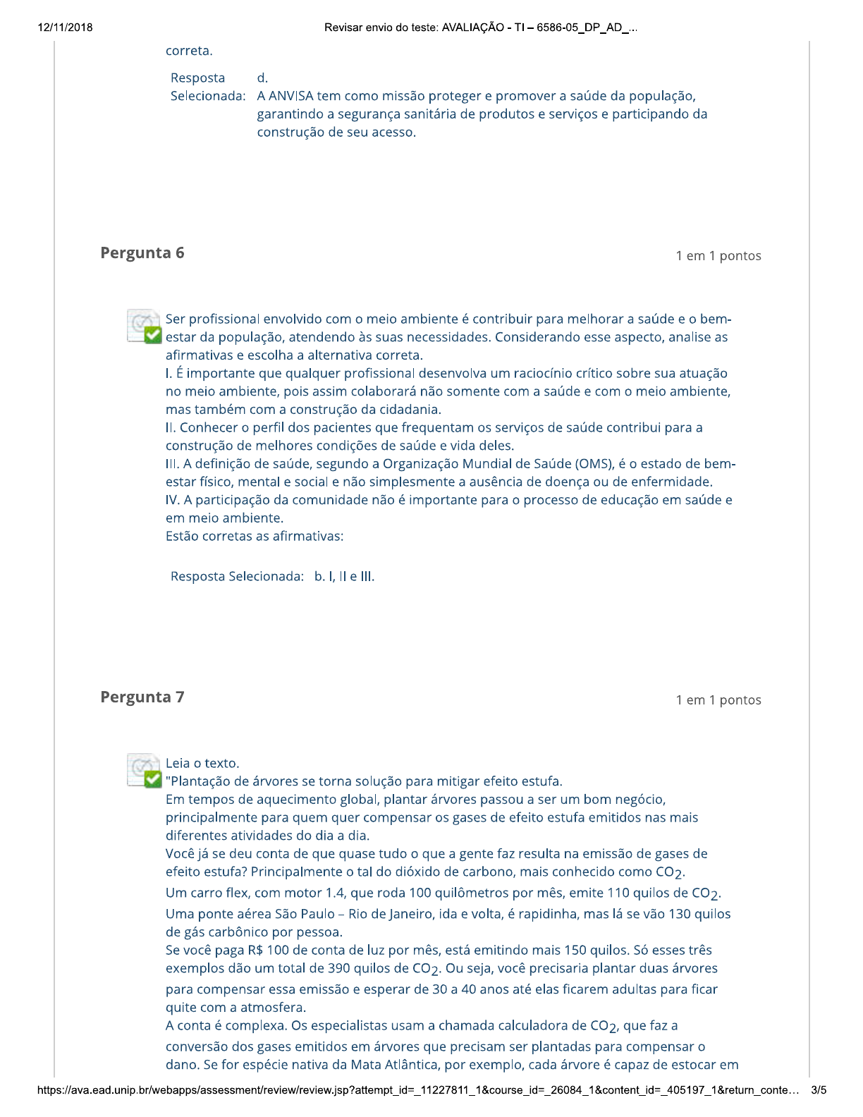 ESTUDOS DISCIPLINARES X AVALIAÇÃO TI - Estudos Disciplinares X