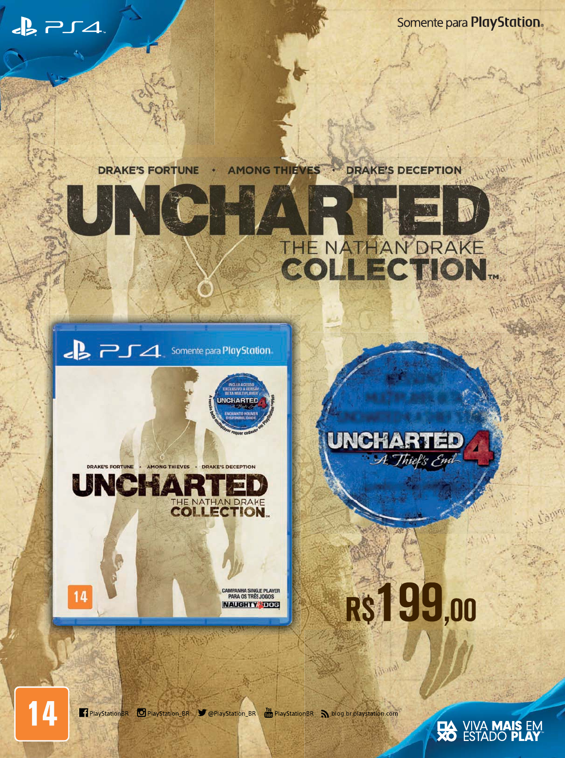 Uncharted 3: Drake's Deception celebra 10 anos; Naughty Dog compartilha  curiosidades dos bastidores - PSX Brasil