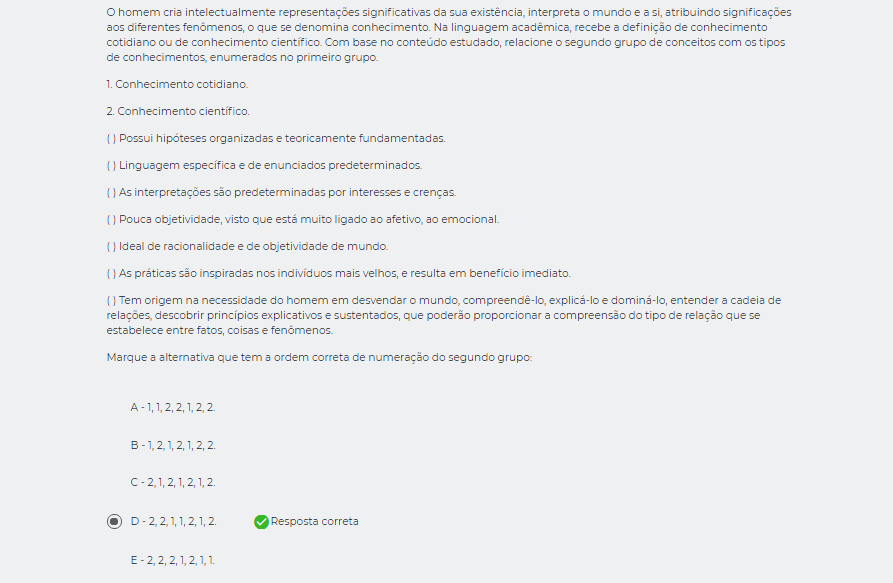 Fundamentos E Metodologia Do Ensino Da Matemática E De Ciências - Pedagogia