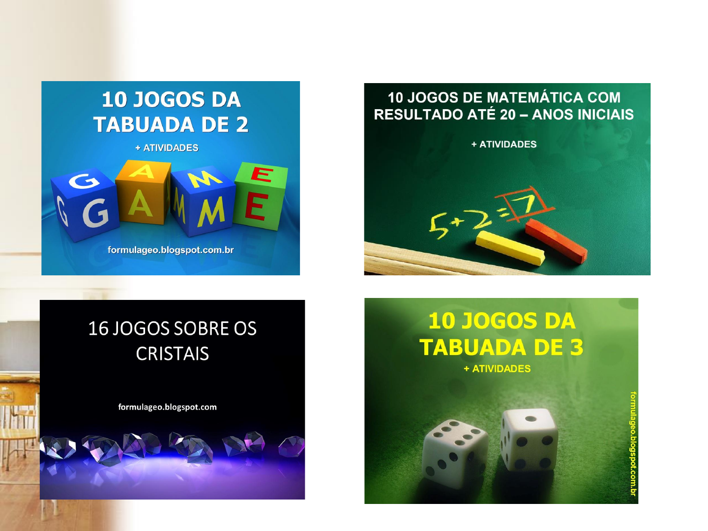 10 JOGOS DA TABUADA DE 2 - Contabilidade / Ciências Contábeis