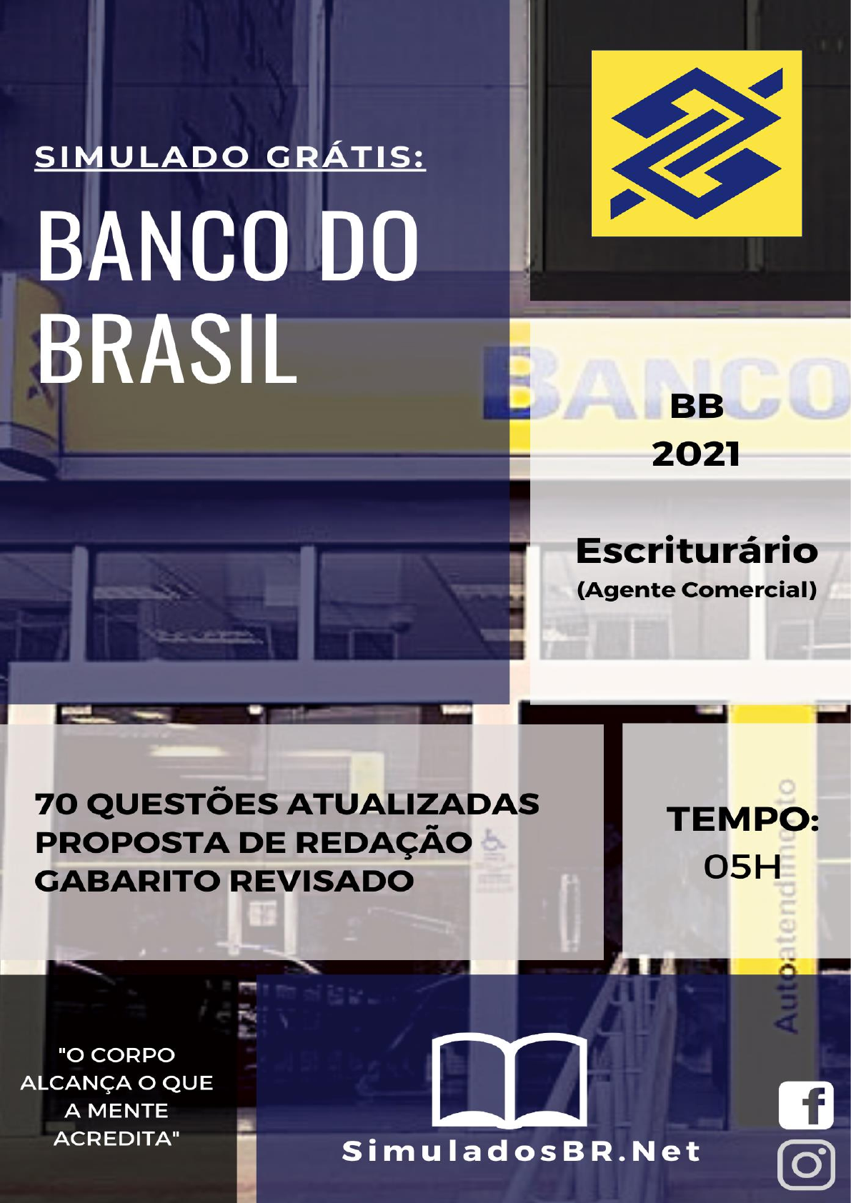 Kit Apostila Banco Do Brasil Escriturário + Questões - Solução Cursos e  Concursos