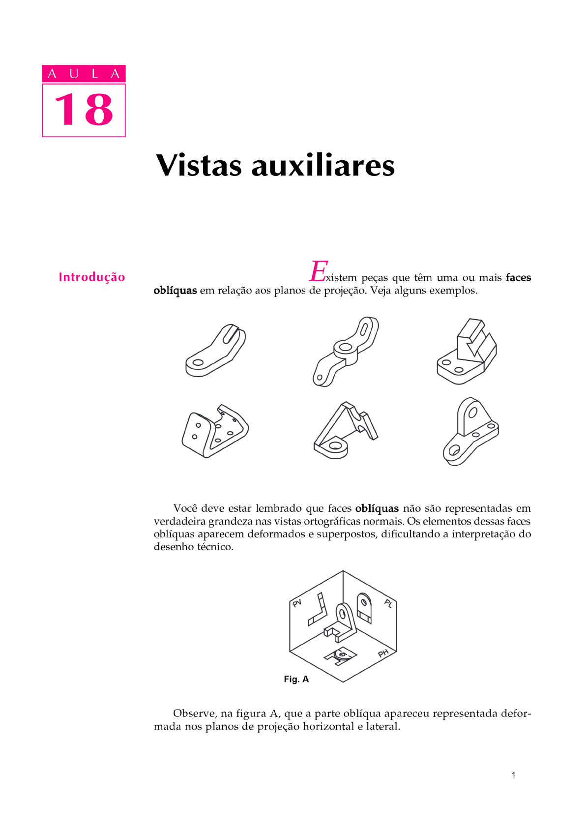 Vistas Auxiliares - Desenho Técnico E Arquitetônico