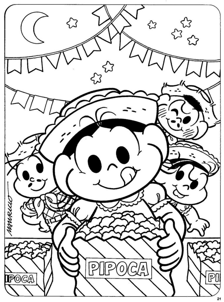 Desenhos Para Colorir Festa Junina X Pedagogia