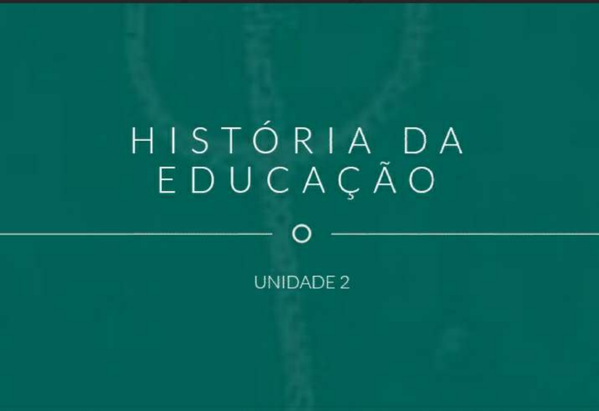 Historia Da Educação Modulo2 - Historia Da Educação E Da Pedagogia