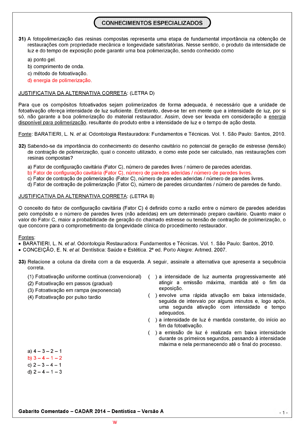 aeronautica 2014 ciaar primeiro tenente dentistica prova 1