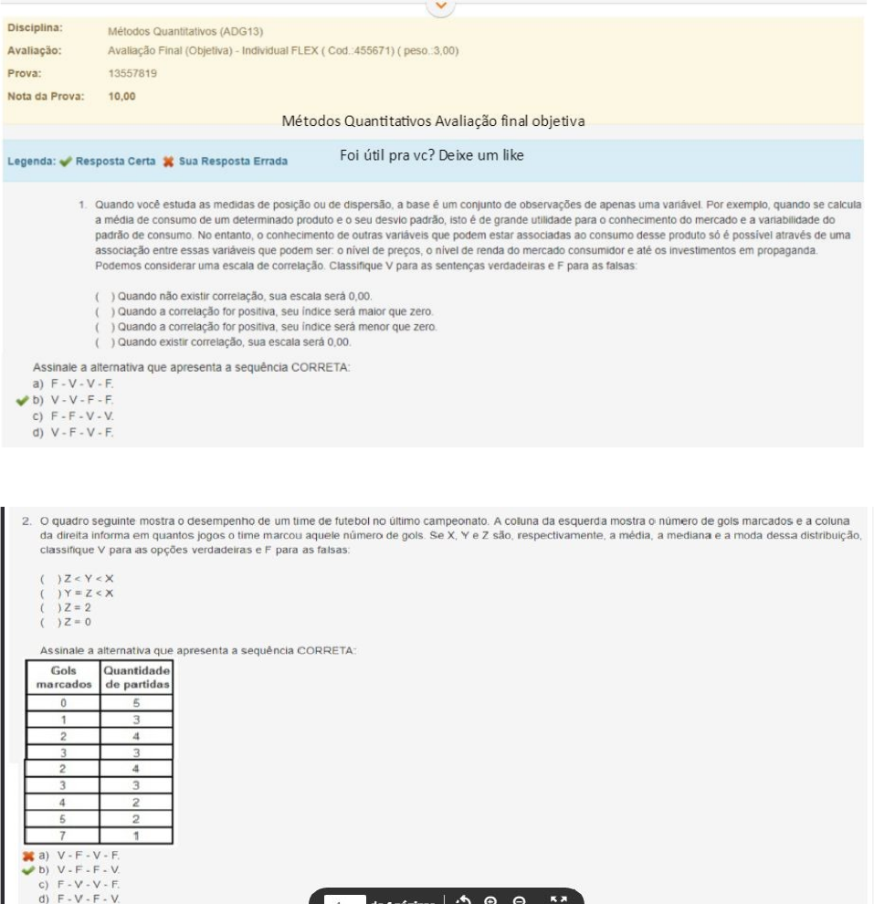 Metodos Quantitativos 1 - Métodos Quantitativos