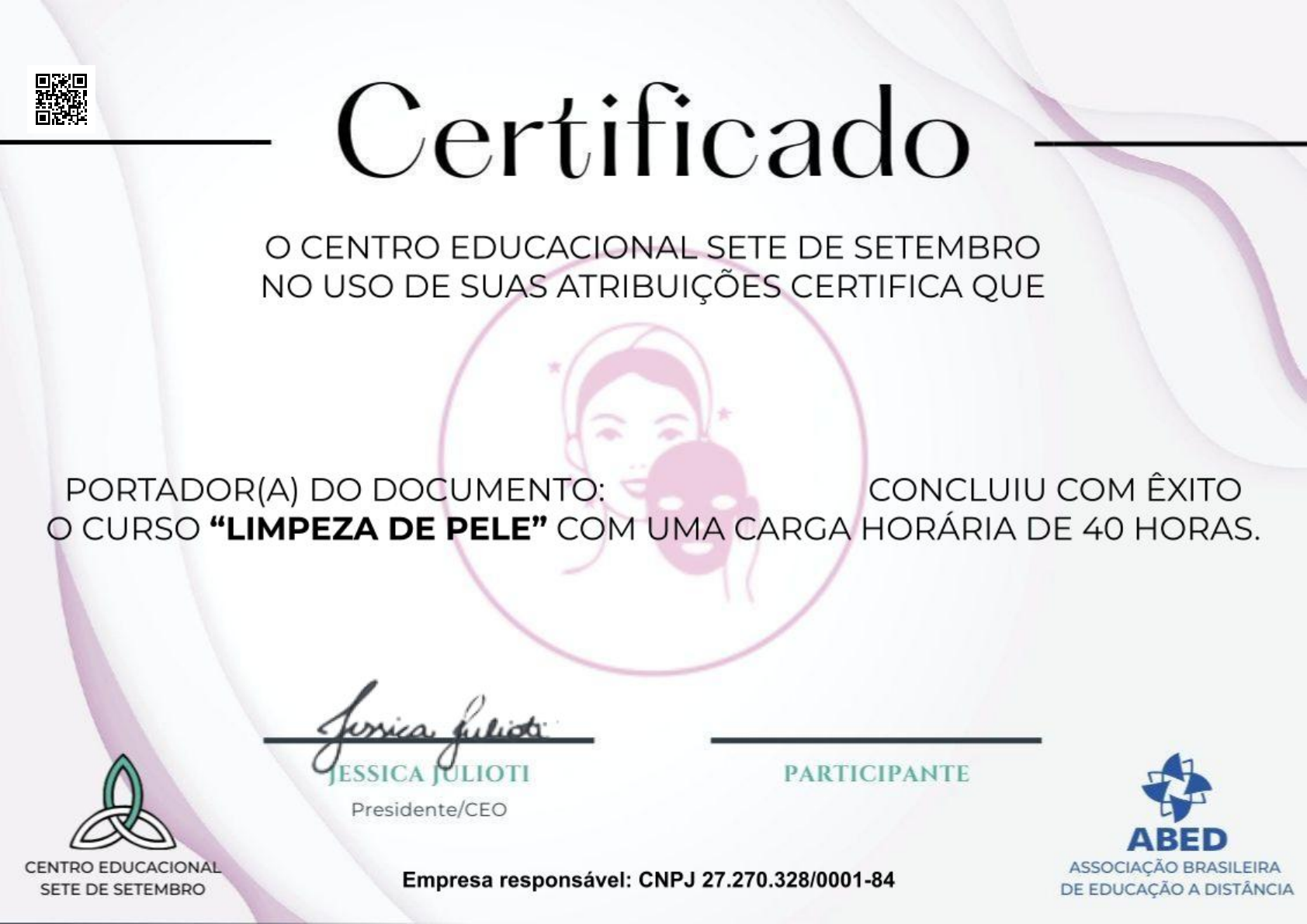 Sete Certificados  Centro Educacional Sete de Setembro