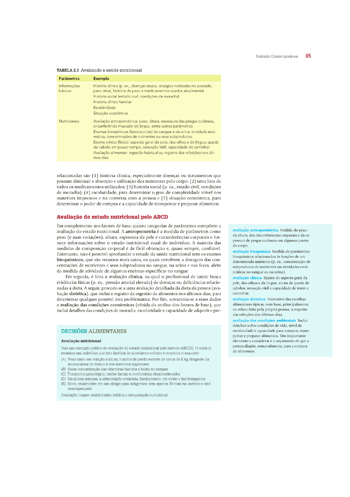 SOLUTION: Resumo de Avaliação do Estado Nutricional - Studypool