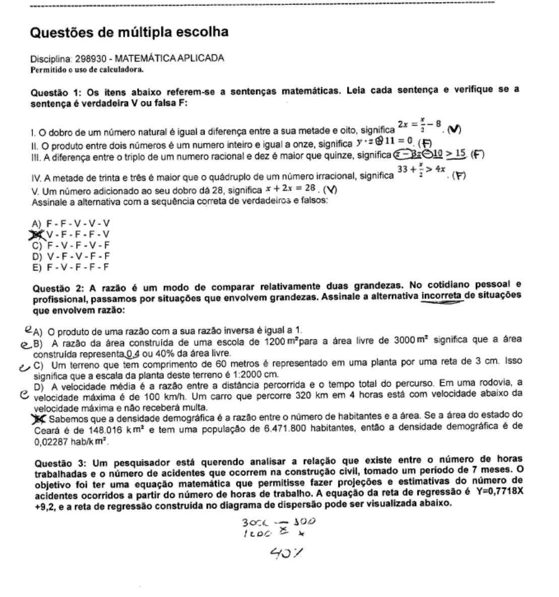 Prova De Matem Tica Unip Edulearn