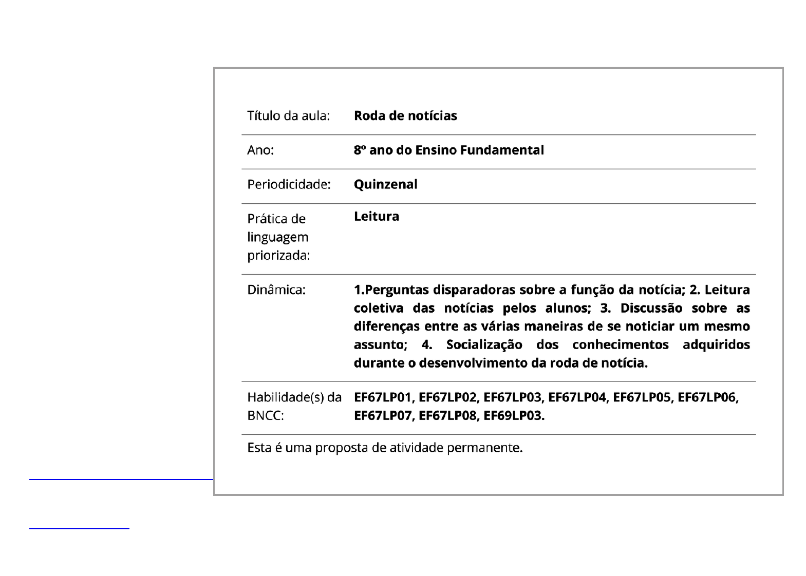 Plano de aula - 8o ano - Respondendo uma correspondência de jornal