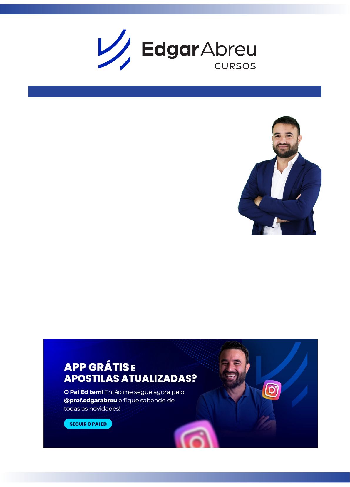 CPA 10 - Edgar Abreu, PDF, Bolsa de valores