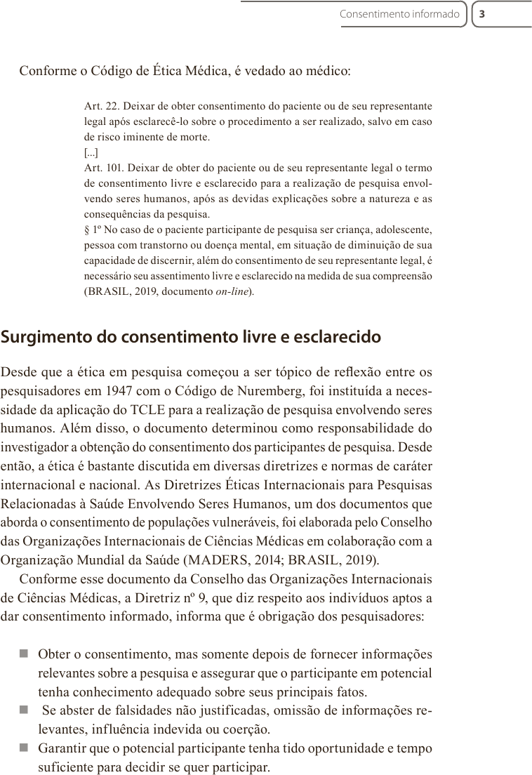 Consentimento informado do paciente e novas tecnologias da saúde