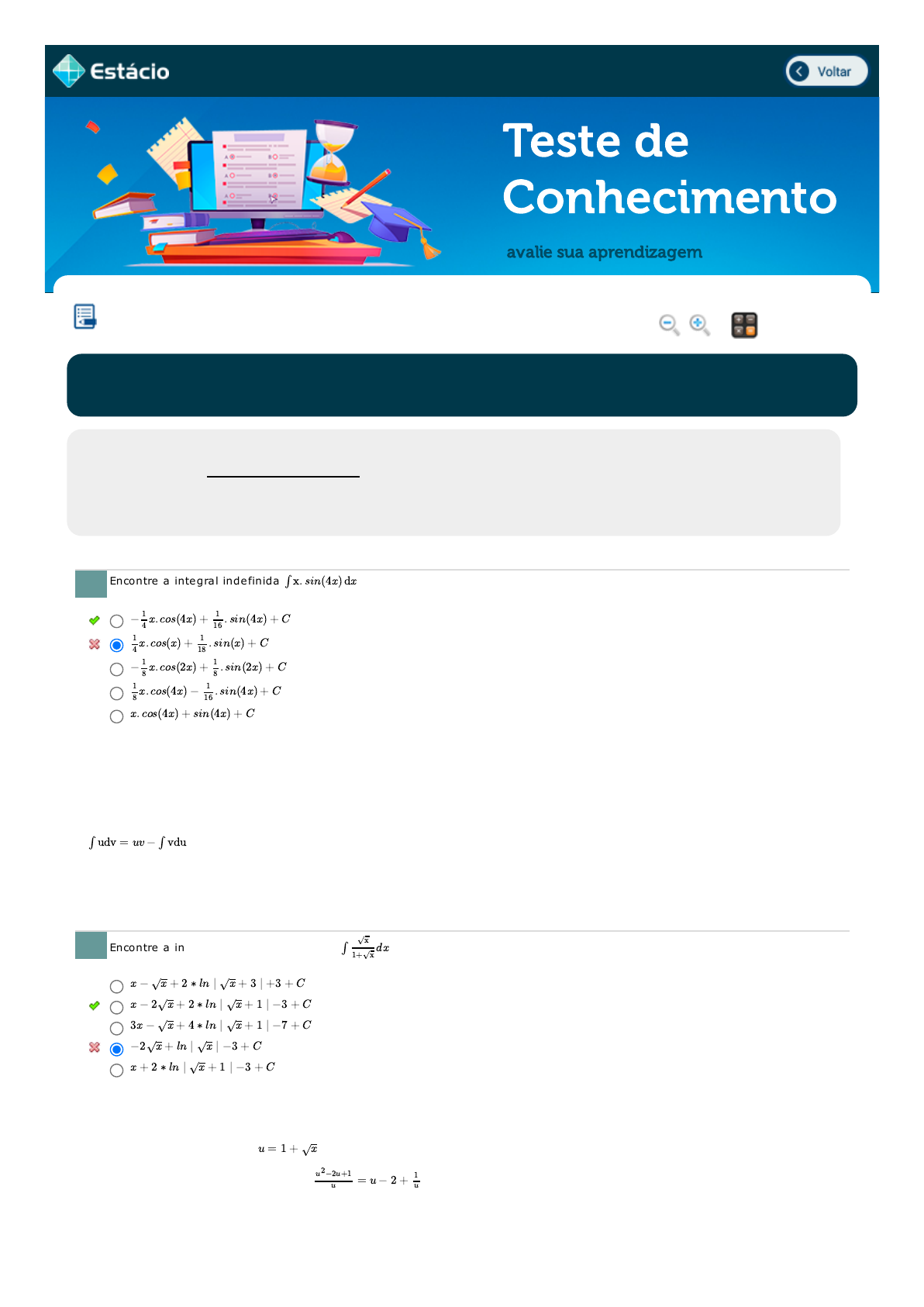 Calculos Para Computacao Teste 8 Calculo I Calculos Para Computacao Teste 8 Calculo I