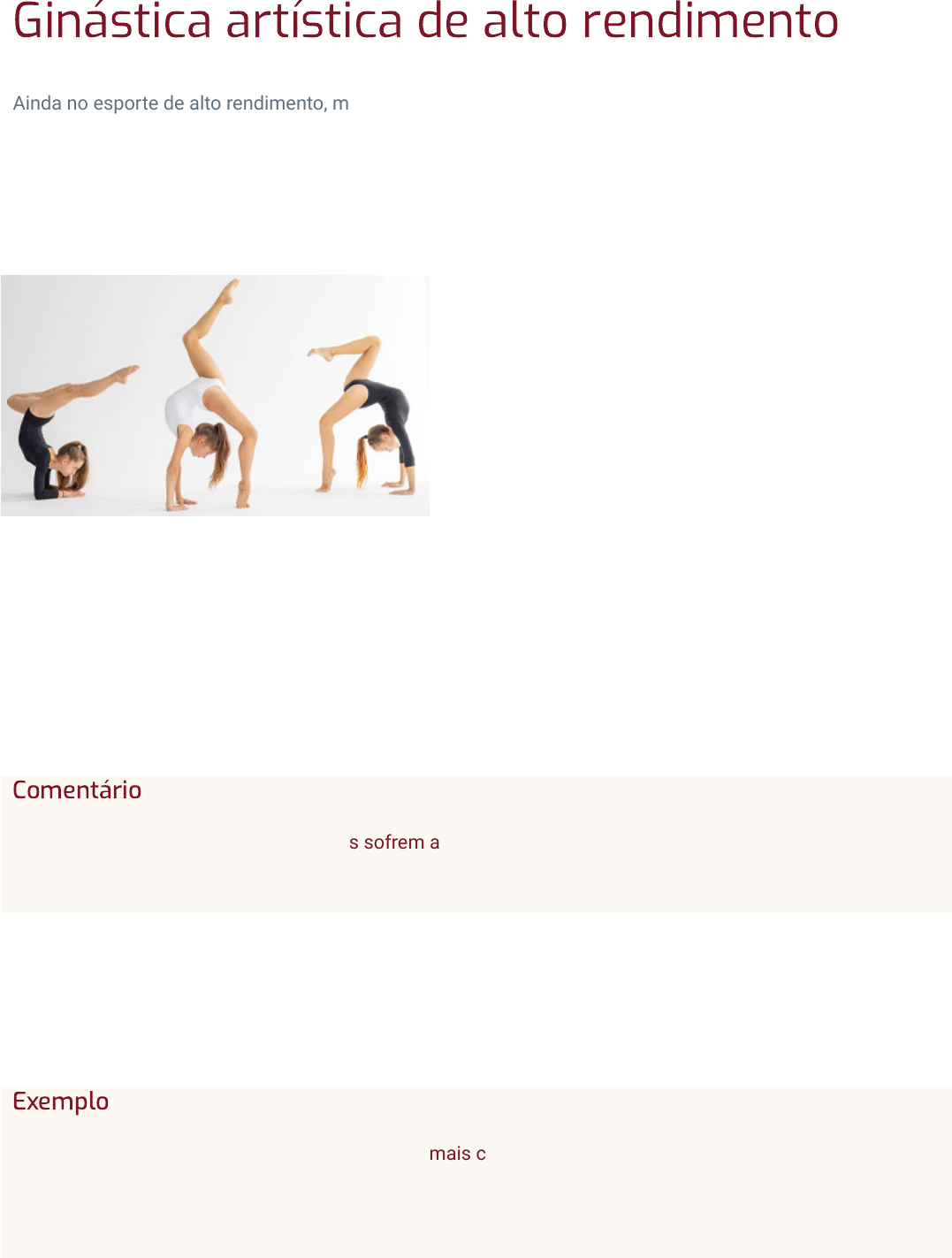 Grátis: Teoria e Prática da Ginástica Geral e Artística - Dimensões  Socioeducacionais da Ginastica Geral e Artística - Material Claro e  Objetivo em PDF para Estudo Rápido, image size:1077x1423