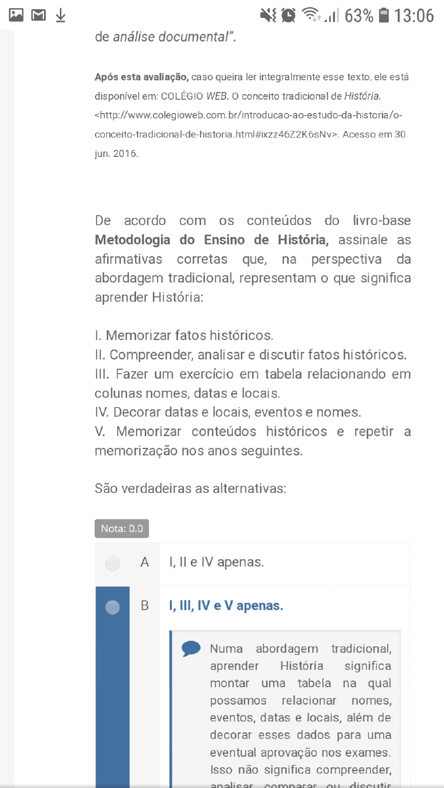 Metodologia Do Ensino De História - Pedagogia