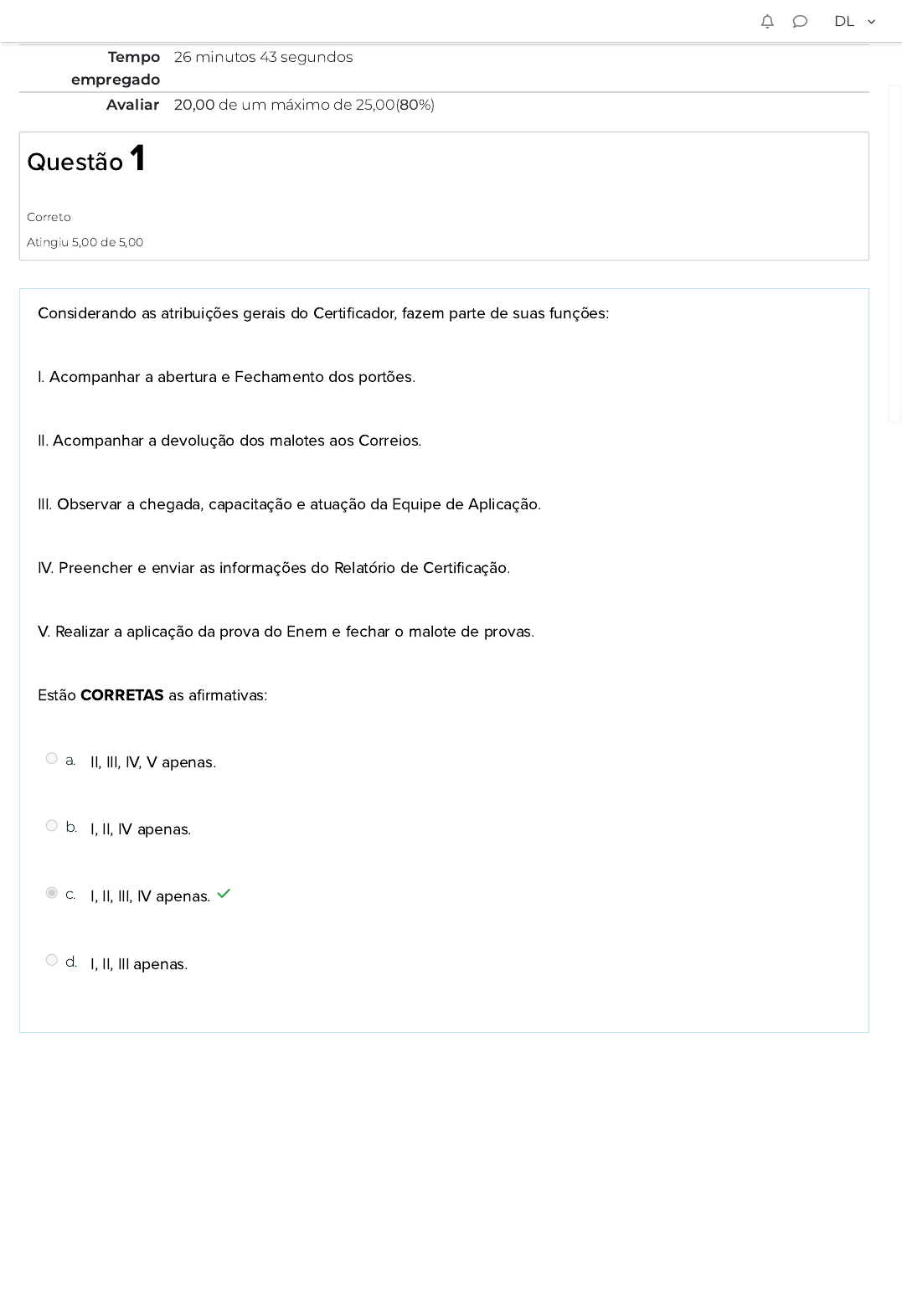 ✓[QUIZ] TESTE DE CONHECIMENTOS GERAIS 6 