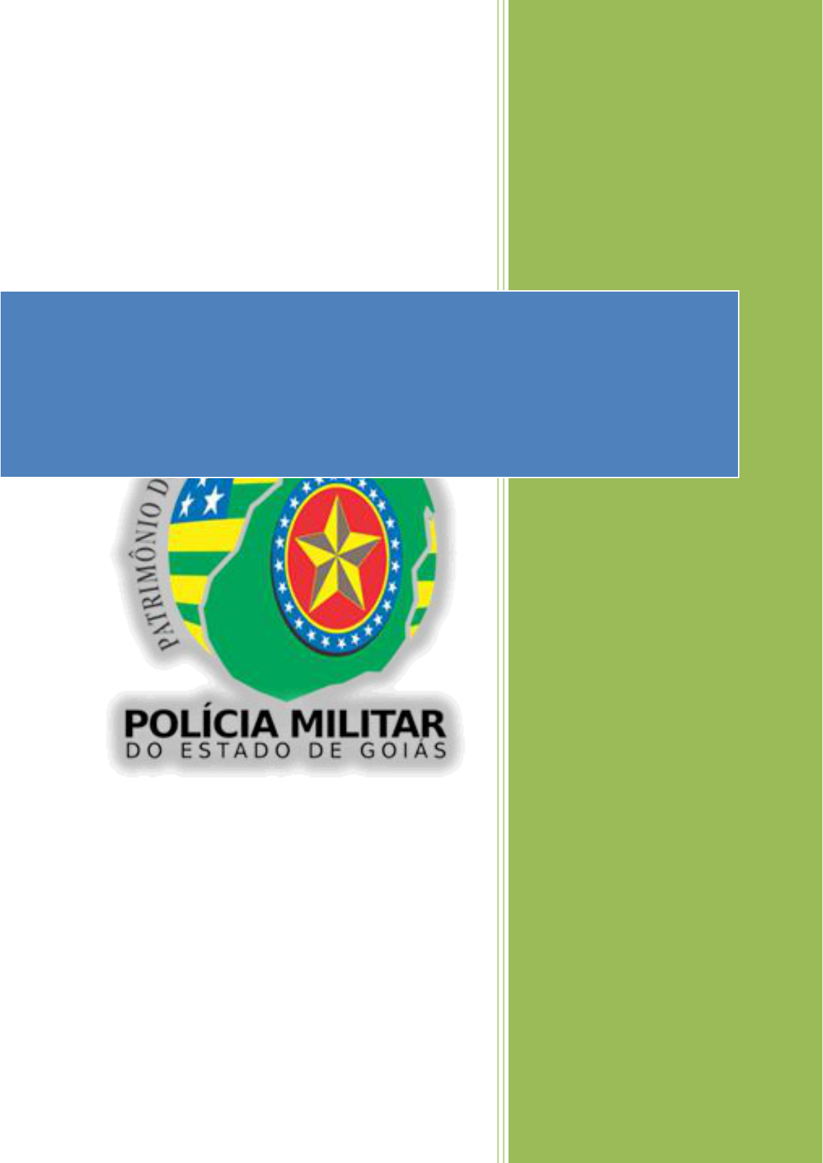 PDF) A Natureza da Polícia Militar: História e Ecologia