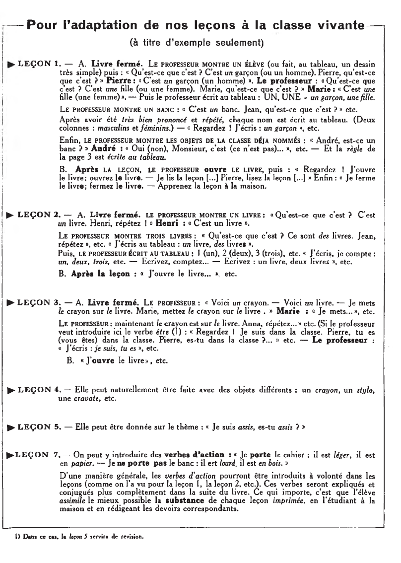 Page De Garde Cahier Leco Francese Gaston Mauger Cours De Langue et de Civilisation Francaise I - Francês I