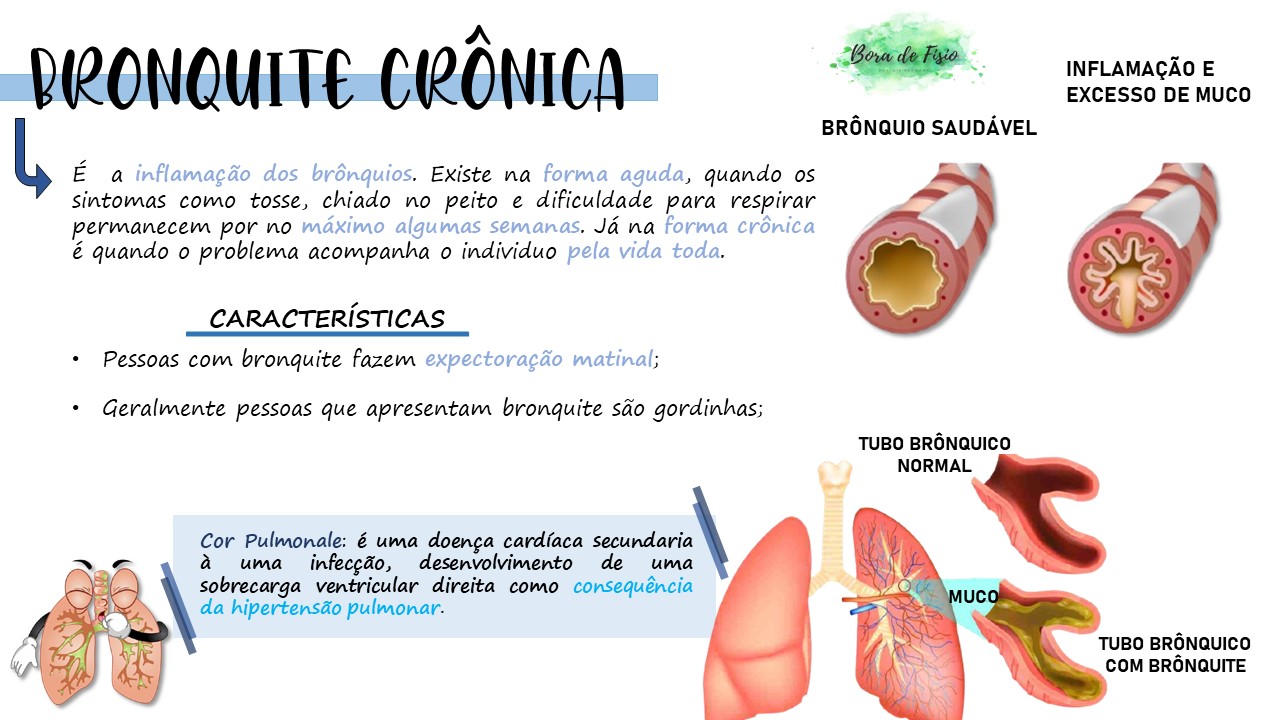 Bronquite Crônica - Fisioterapia Respiratória