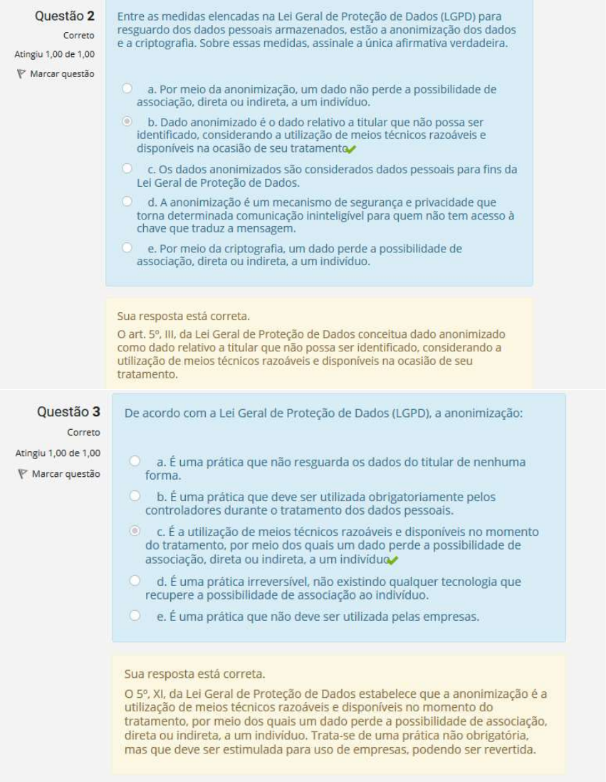 Introdu O Lei Brasileira De Prote O De Dados Pessoais Atividade Pratica